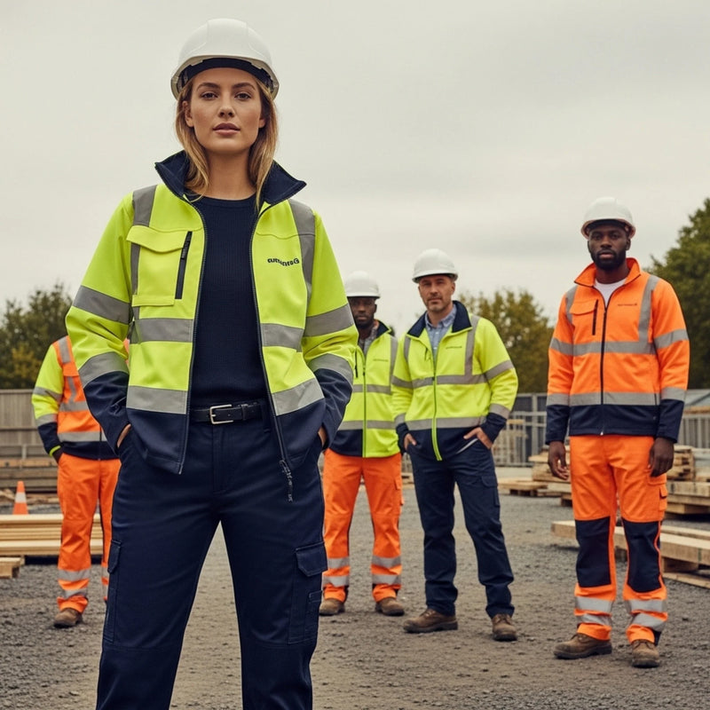 Hi Vis Jackets for Men & Women – Custom Embroidered & Printed Workwear