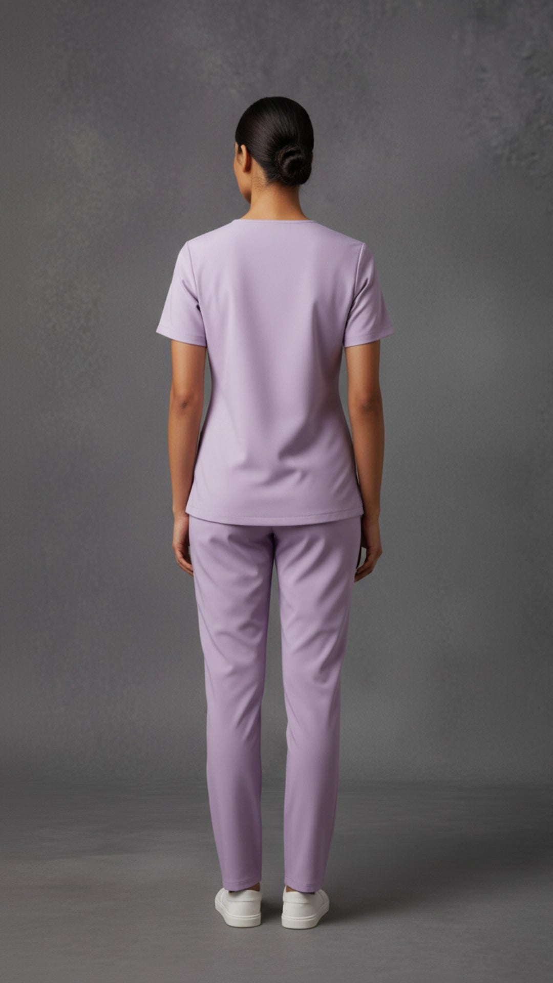 Lilac Unisex Scrub Tunic