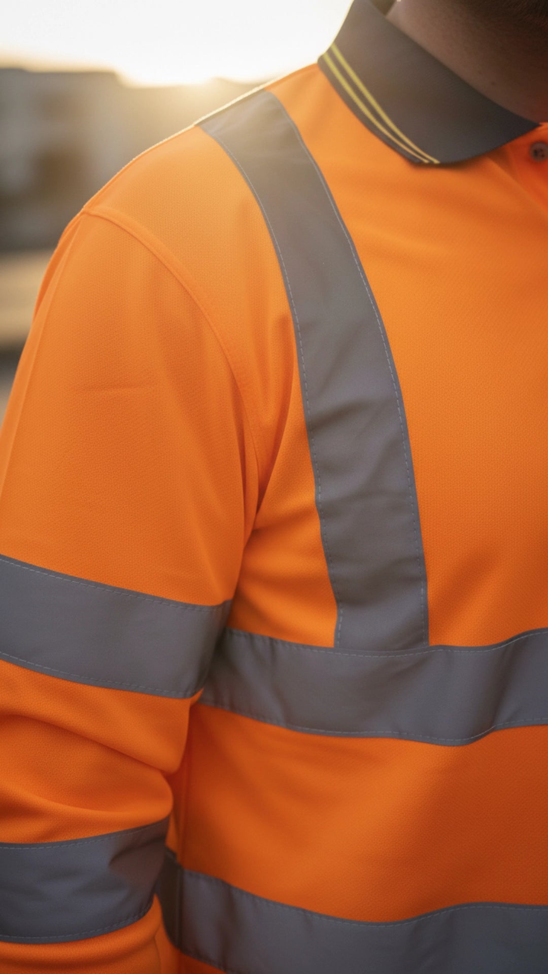 Portwest Hi-Vis Long Sleeve Polo Shirt – Yellow | Class 3 Reflective Safety Workwear