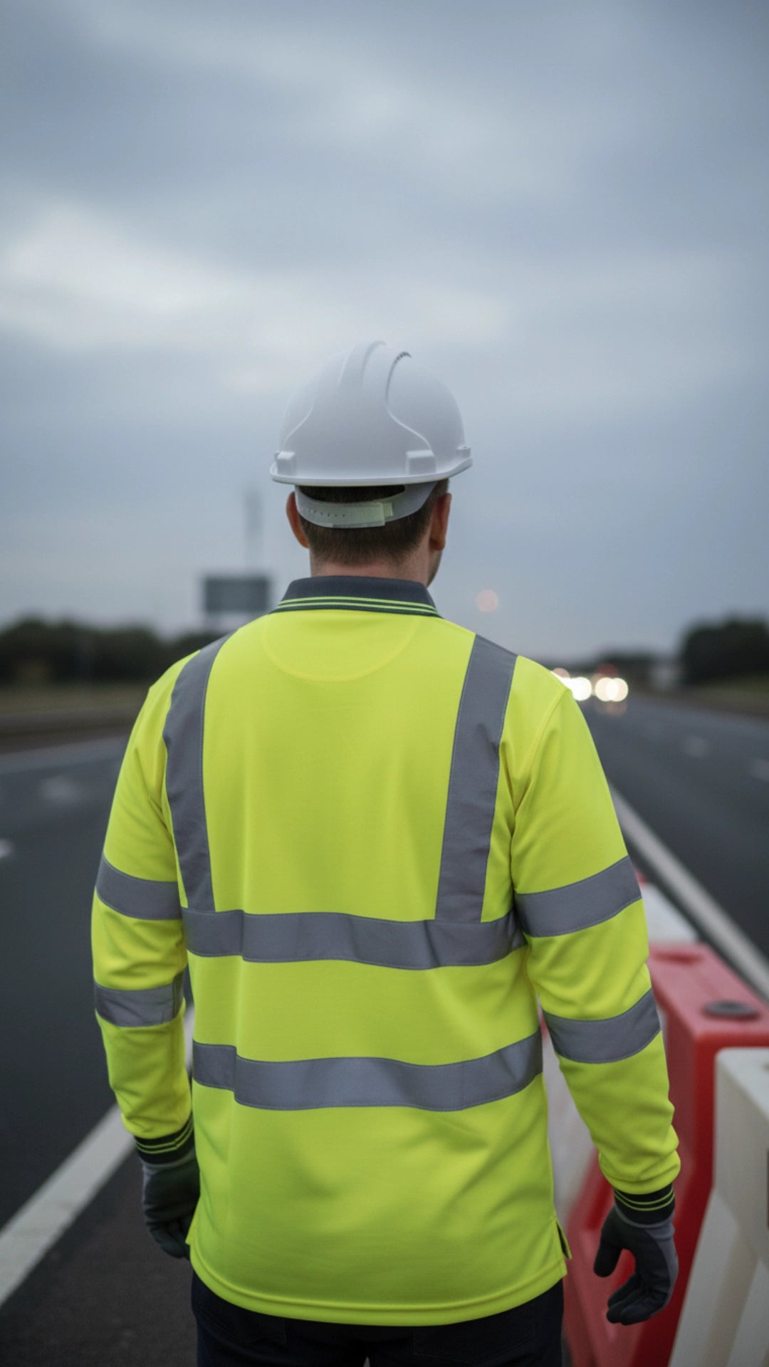 Portwest Hi-Vis Long Sleeve Polo Shirt – Orange | Class 3 Rail Safety Workwear