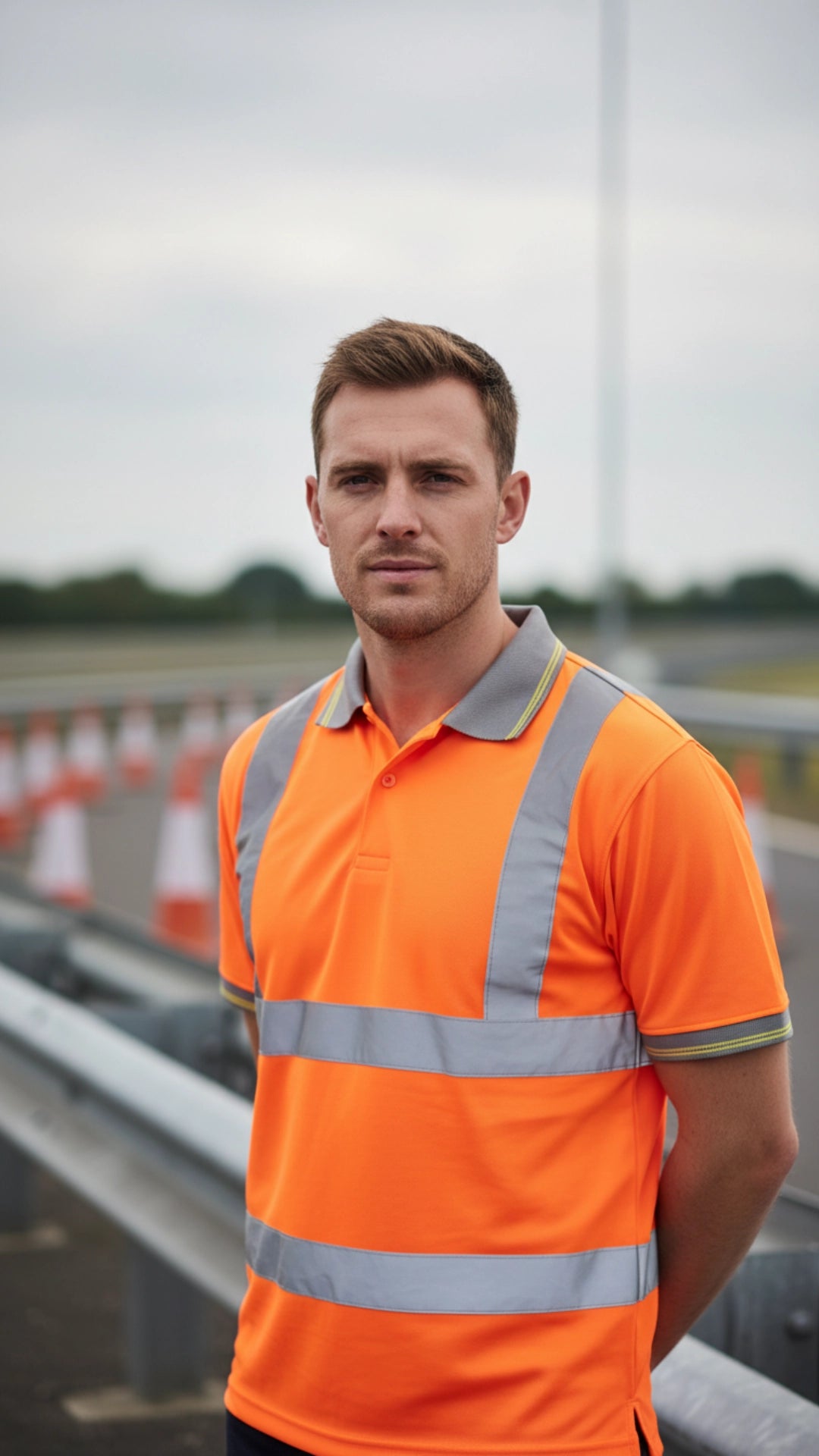 Portwest Hi-Vis Polo Shirt – Orange | Class 2 Reflective Safety Workwear