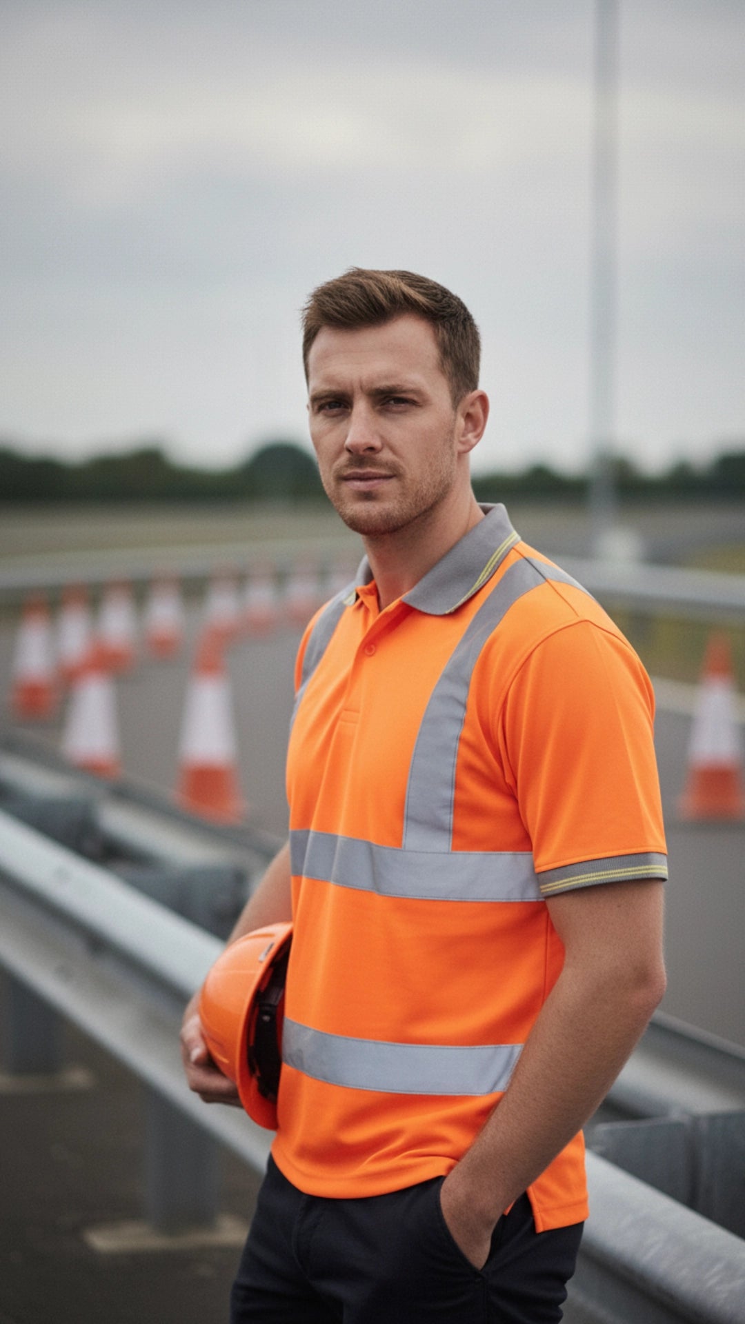 Portwest Hi-Vis Polo Shirt – Orange | Class 2 Reflective Safety Workwear