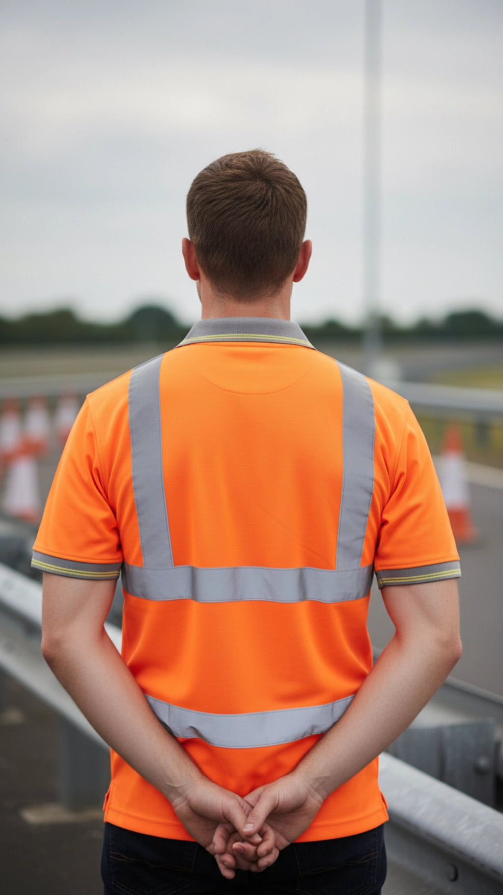 Portwest Hi-Vis Polo Shirt – Orange | Class 2 Reflective Safety Workwear